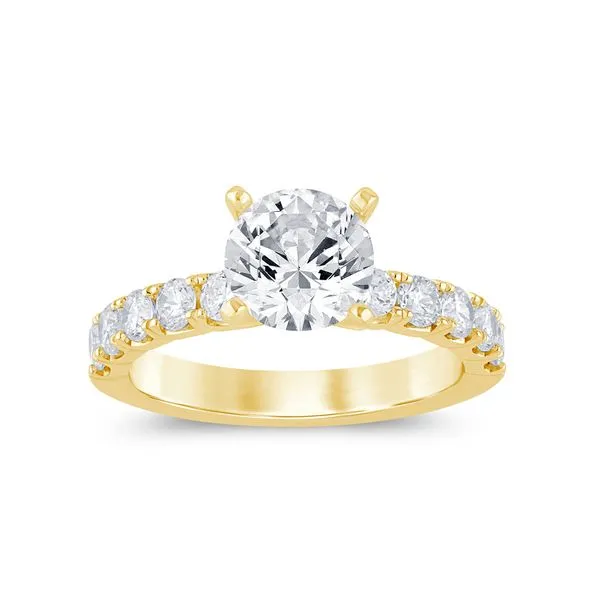 Diamond Semi Mount Engagement Ring E.M. Smith Family Jewelers Chillicothe, OH