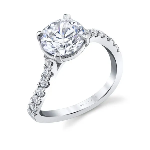 Sylvie Diamond Semi Mount E.M. Smith Family Jewelers Chillicothe, OH