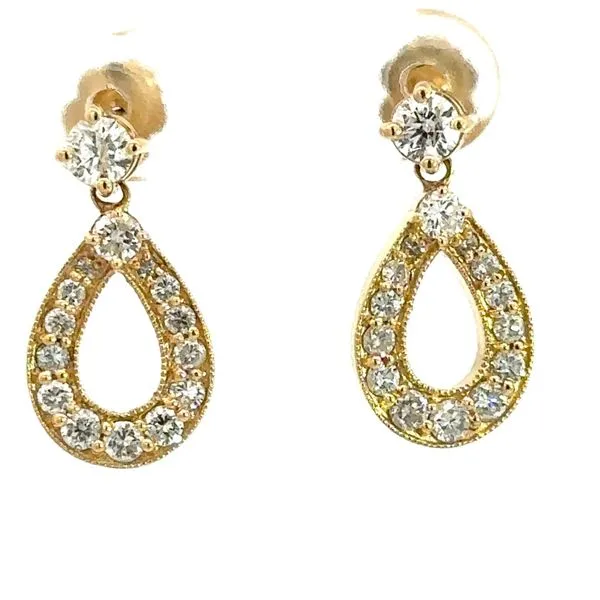 14KY Diamond Earrings E.M. Smith Family Jewelers Chillicothe, OH