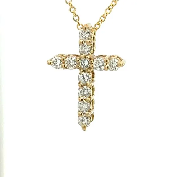 14KY Diamond Cross Pendant E.M. Smith Family Jewelers Chillicothe, OH