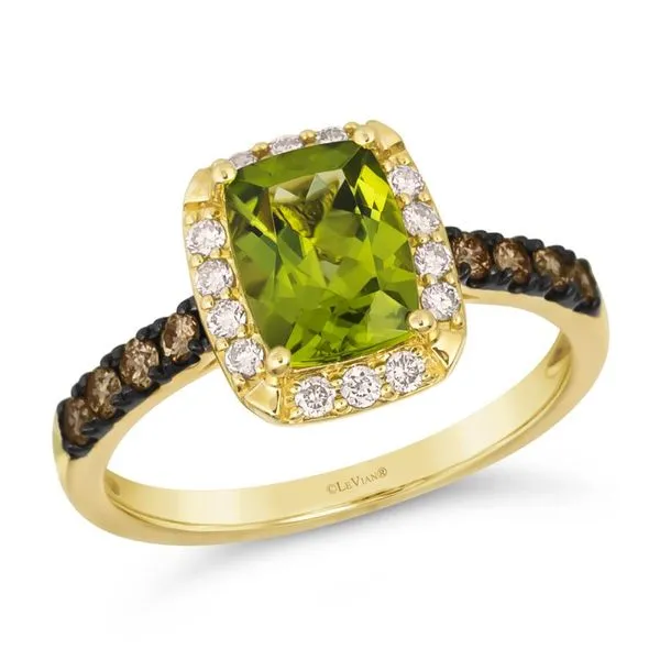 Le Vian® Ring featuring Green Apple Peridot™ Chocolate Diamonds® , Nude Diamonds™ E.M. Smith Family Jewelers Chillicothe, OH