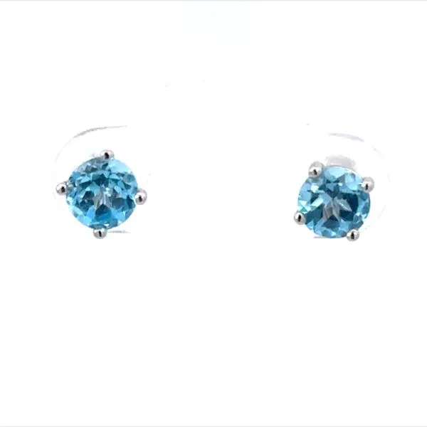 Swiss Blue Topaz Earrings E.M. Smith Family Jewelers Chillicothe, OH