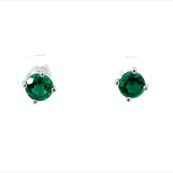 Lab Grown Emerald Earrings E.M. Smith Family Jewelers Chillicothe, OH