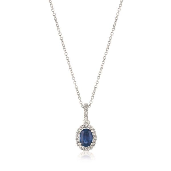 14K Vanilla Gold® Le Vian® Blueberry Sapphire™ Pendant E.M. Smith Family Jewelers Chillicothe, OH