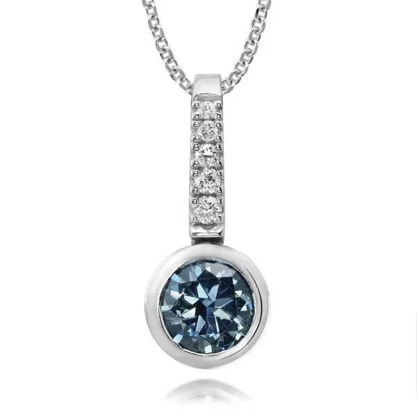 Montana Sapphire Pendant E.M. Smith Family Jewelers Chillicothe, OH