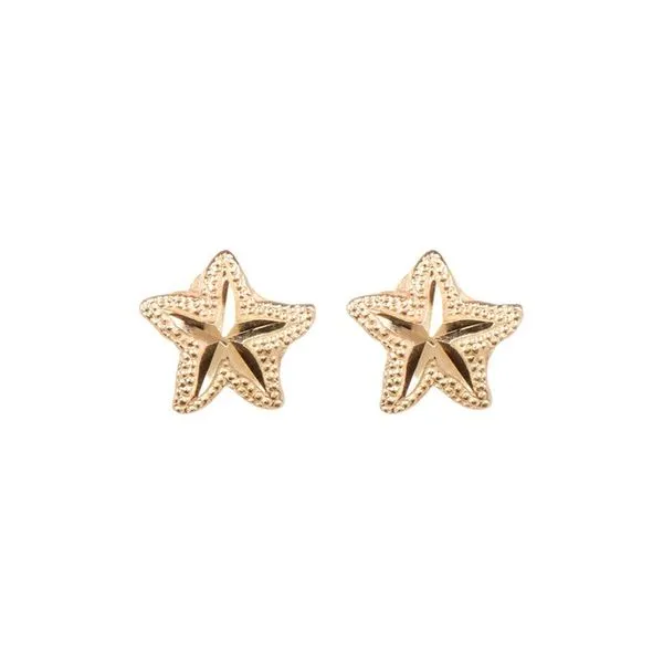 Starfish Earrings E.M. Smith Family Jewelers Chillicothe, OH