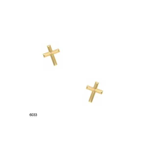 Gold Cross Earrings E.M. Smith Family Jewelers Chillicothe, OH