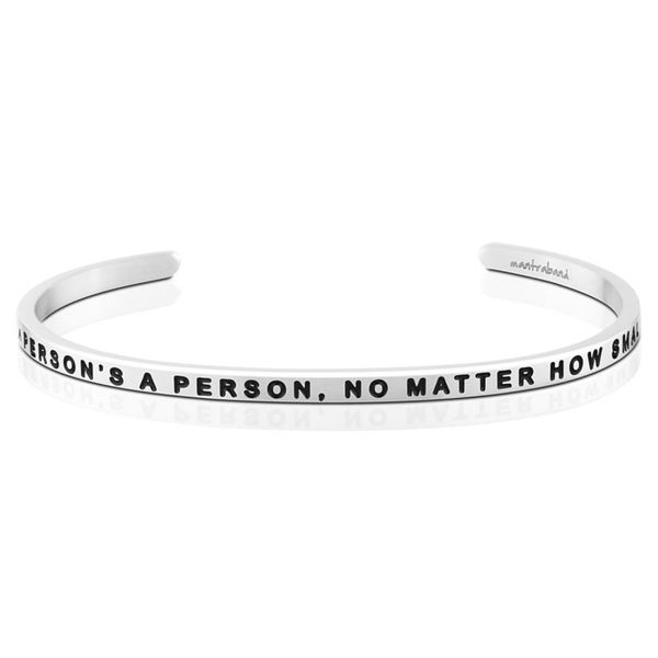 A Person's A Person, No Matter How Small Bangle Bracelet E.M. Smith Family Jewelers Chillicothe, OH
