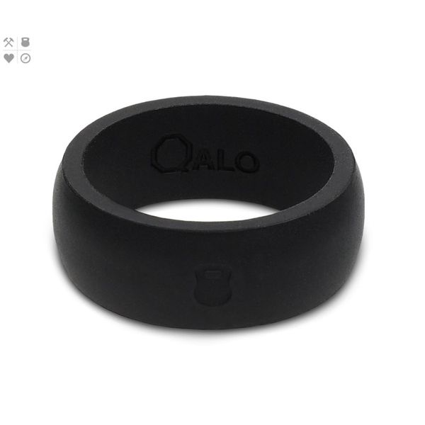 QALO Men's Athletics Black Silicone Ring Size 9.0 E.M. Smith Family Jewelers Chillicothe, OH