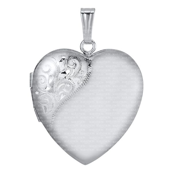 Sterling Silver Heart Locket E.M. Smith Family Jewelers Chillicothe, OH