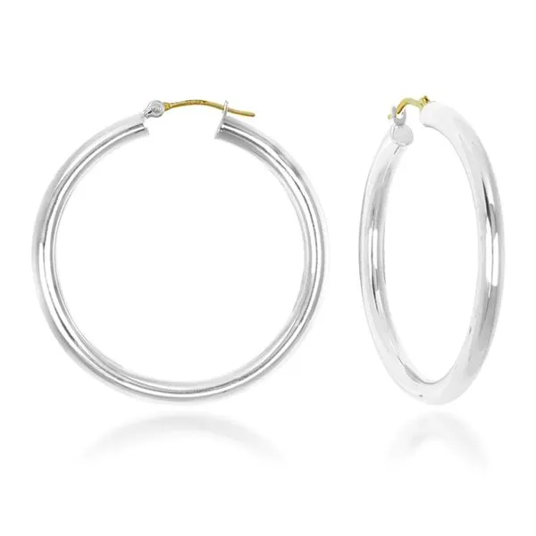 Sterling Silver Hoops E.M. Smith Family Jewelers Chillicothe, OH