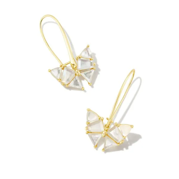 Kendra Scott Blair Butterfly Drop Earrings E.M. Smith Family Jewelers Chillicothe, OH