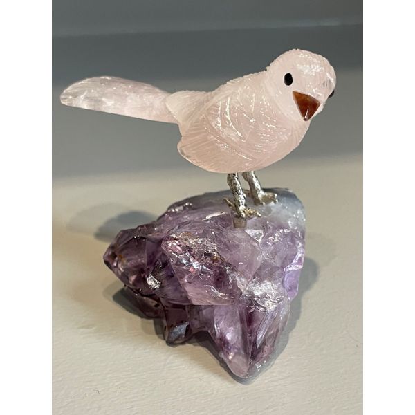 Hand-Carved Rock Crystal Bird from Brazil E.M. Smith Family Jewelers Chillicothe, OH