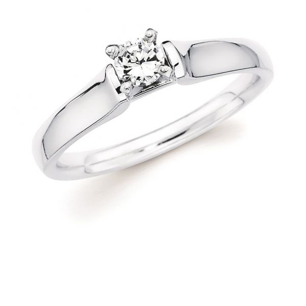 Cathedral Diamond Engagement Ring Enhancery Jewelers San Diego, CA