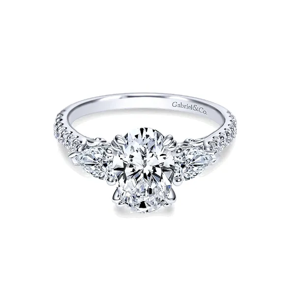 Gabriel & Co  ER9048   engagement ring Enhancery Jewelers San Diego, CA