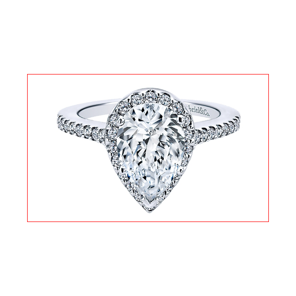 Gabriel & Co.  ER10674W  diamond engagement ring Enhancery Jewelers San Diego, CA