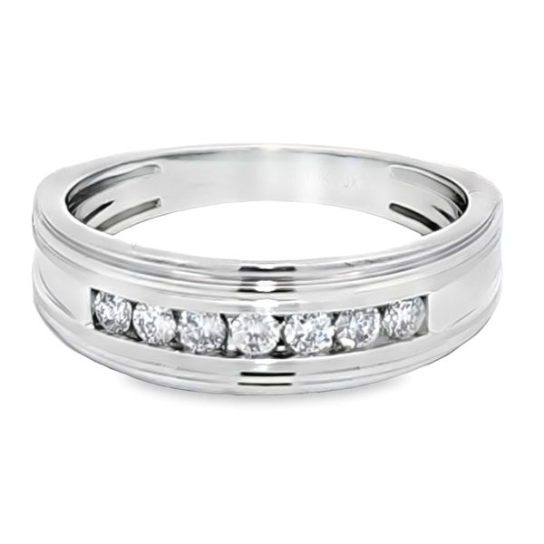 10k Diamond Wedding Band Enhancery Jewelers San Diego, CA