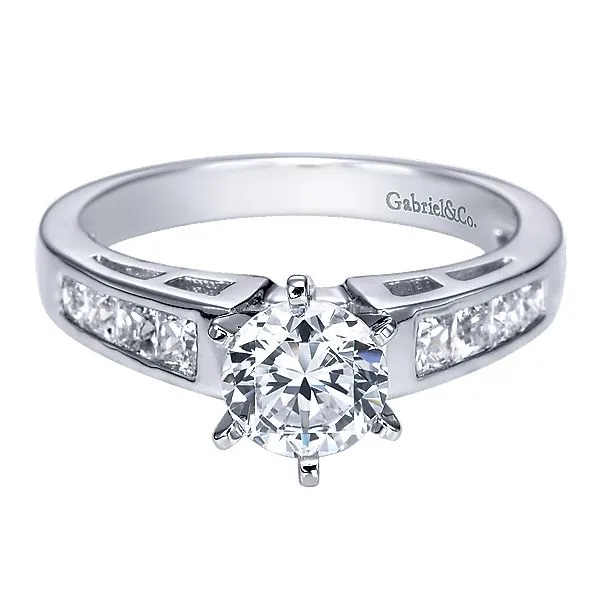 Gabriel Diamond Engagement Ring ER1737 Enhancery Jewelers San Diego, CA