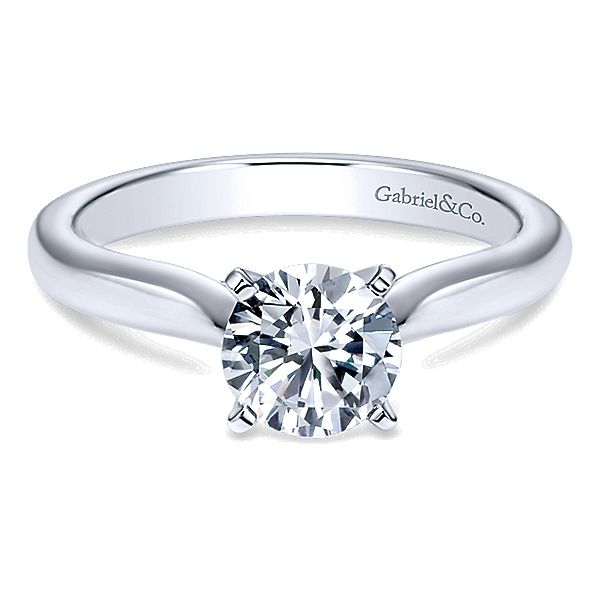 Gabriel ER6684 Diamond Engagement Ring Enhancery Jewelers San Diego, CA