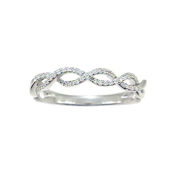Crisscross diamond fashion ring Enhancery Jewelers San Diego, CA