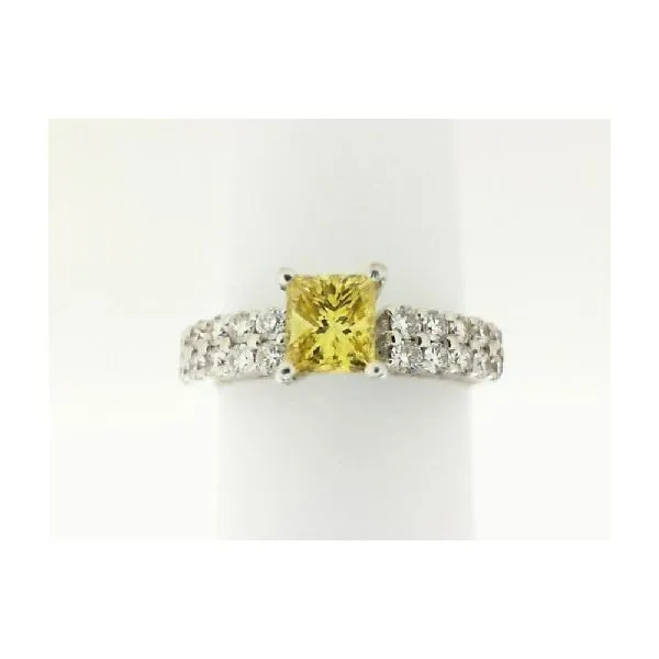 Yellow Diamond Ring Enhancery Jewelers San Diego, CA