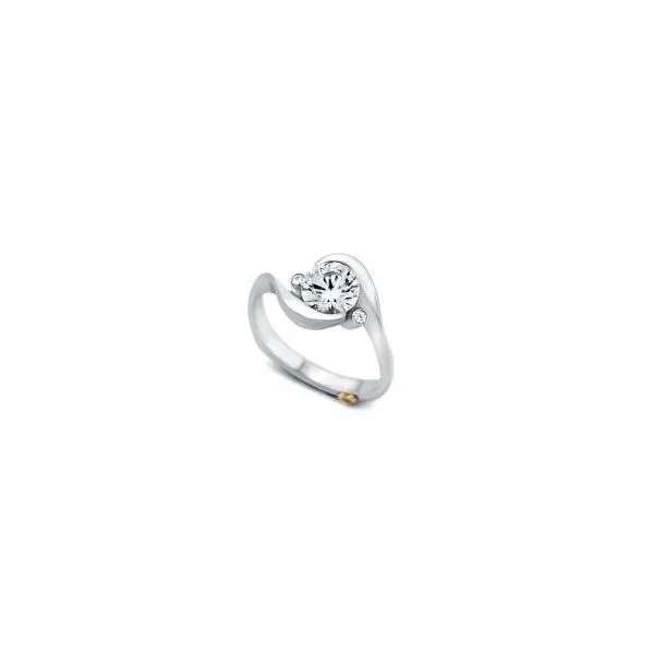 MARK SCHNEIDER SPARK White 14 Karat Contemporary  Engagement Ring Enhancery Jewelers San Diego, CA