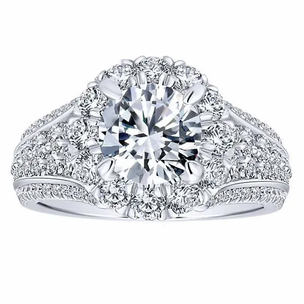 Gabriel ER11979 14K White Gold Engagement Ring Enhancery Jewelers San Diego, CA