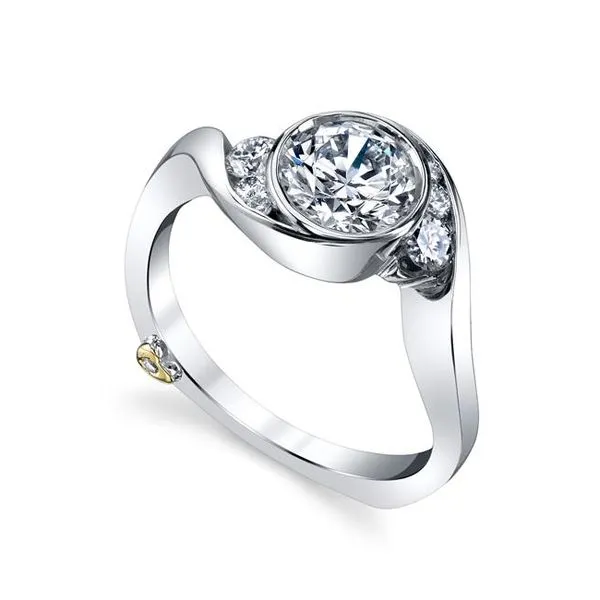 MARK SCHNEIDER CELESTIAL 17620 Ladies 14k White Gold Diamond  Engagement Ring Enhancery Jewelers San Diego, CA