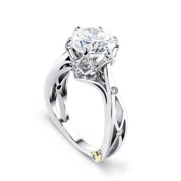 MARK SCHNEIDER SACRED 17525 Ladies 14k White Gold Diamond  Engagement Ring Enhancery Jewelers San Diego, CA