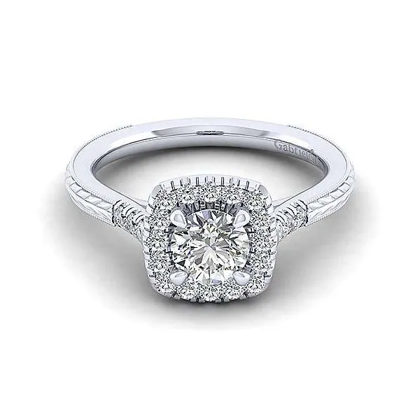 GabrielER11292 14K Diamond Engagement Ring Enhancery Jewelers San Diego, CA
