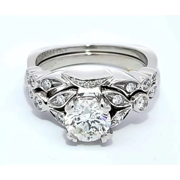 Mark Schneider Reminiscent Engagement Ring Enhancery Jewelers San Diego, CA