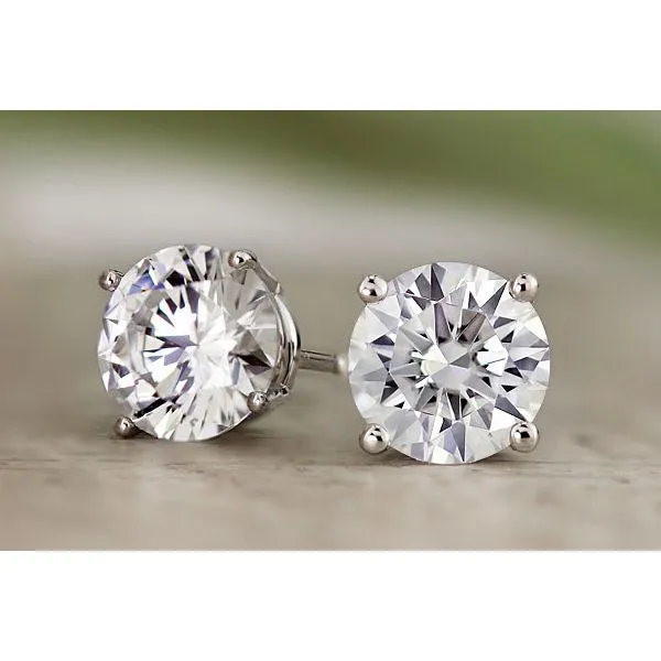 Diamond solitaire earrings canada online