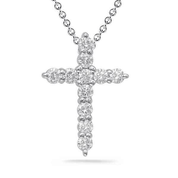 Diamond Cross Pendant Enhancery Jewelers San Diego, CA