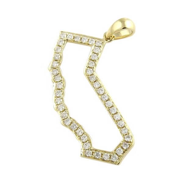 California Diamond Pendant Enhancery Jewelers San Diego, CA