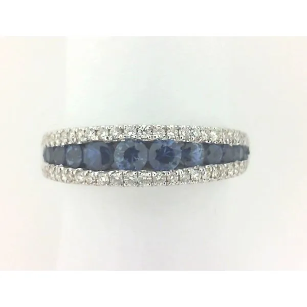 Sapphire and Diamond Ring Enhancery Jewelers San Diego, CA