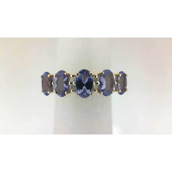 Tanzanite and Diamond Ring Enhancery Jewelers San Diego, CA