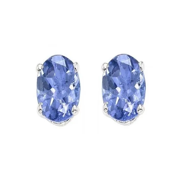 Tanzanite Earrings Enhancery Jewelers San Diego, CA