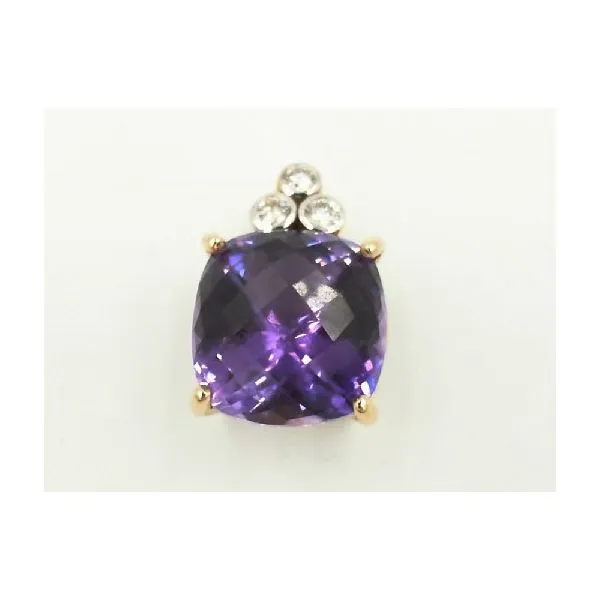 Amethyst Pendant Enhancery Jewelers San Diego, CA