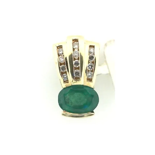 emerald pendants Enhancery Jewelers San Diego, CA