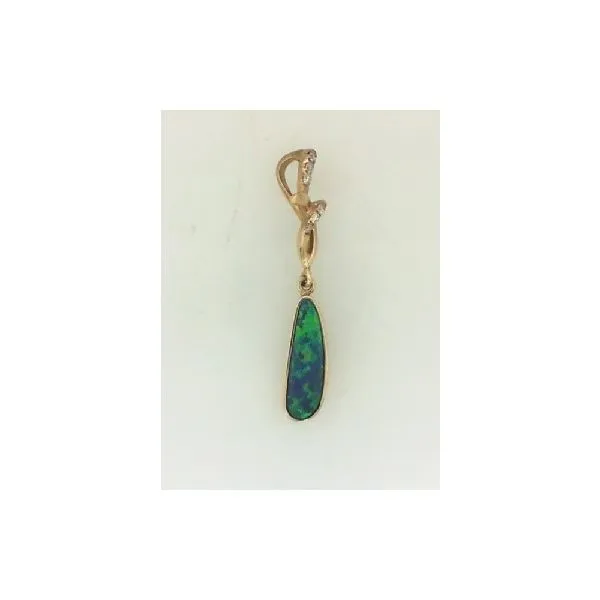 Opal Doublet Pendant Enhancery Jewelers San Diego, CA