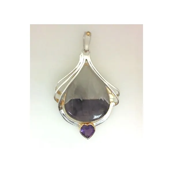 Michou Colored Stone Pendant Enhancery Jewelers San Diego, CA