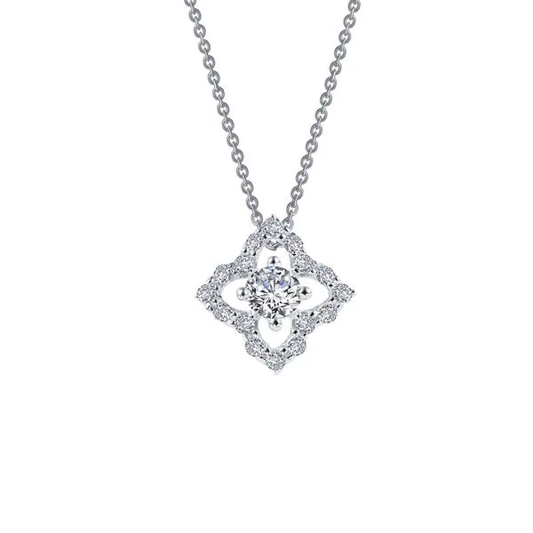 Lafonn Simulated Diamond Necklace Enhancery Jewelers San Diego, CA