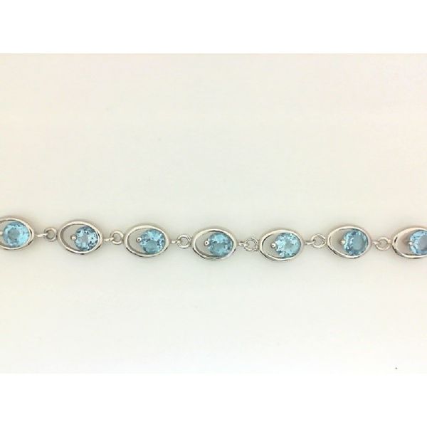 Blue Topaz Bracelet Enhancery Jewelers San Diego, CA