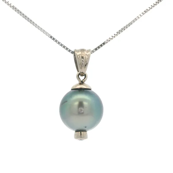 Pearl Drop Pendant Enhancery Jewelers San Diego, CA