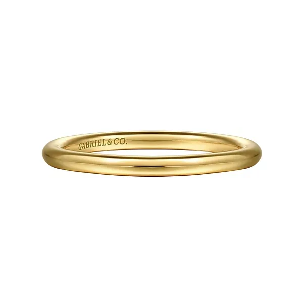 14K Yellow Gold Matching Comfort Fit Wedding Band Enhancery Jewelers San Diego, CA