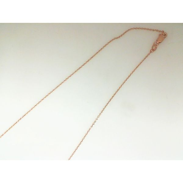 Rose Gold Cable Link Chain Enhancery Jewelers San Diego, CA