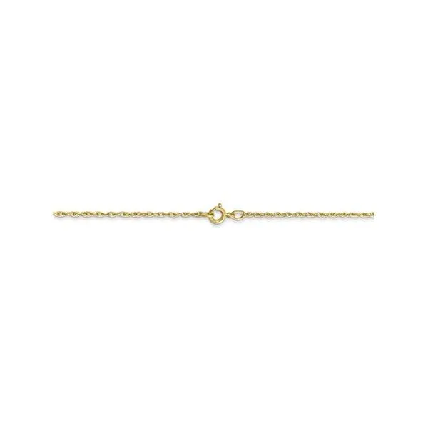 Yellow 10 Karat Baby Rope Chain Enhancery Jewelers San Diego, CA