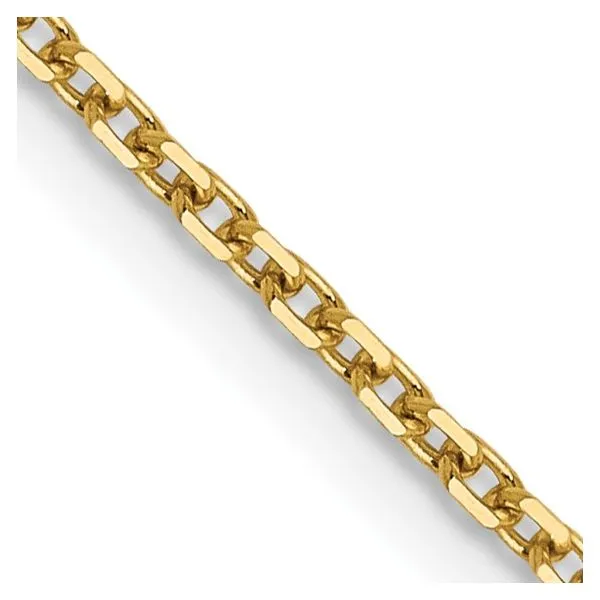 14k Yellow Gold Cable Chain Enhancery Jewelers San Diego, CA