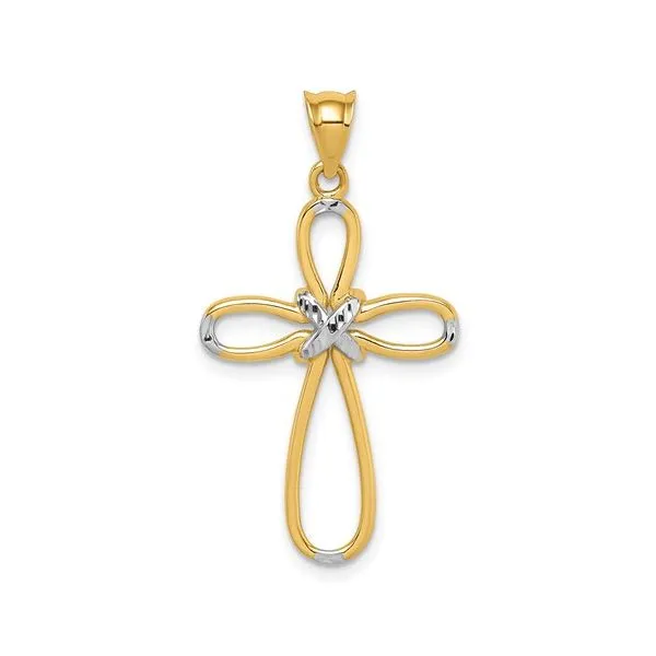 Yellow and White Cross Enhancery Jewelers San Diego, CA