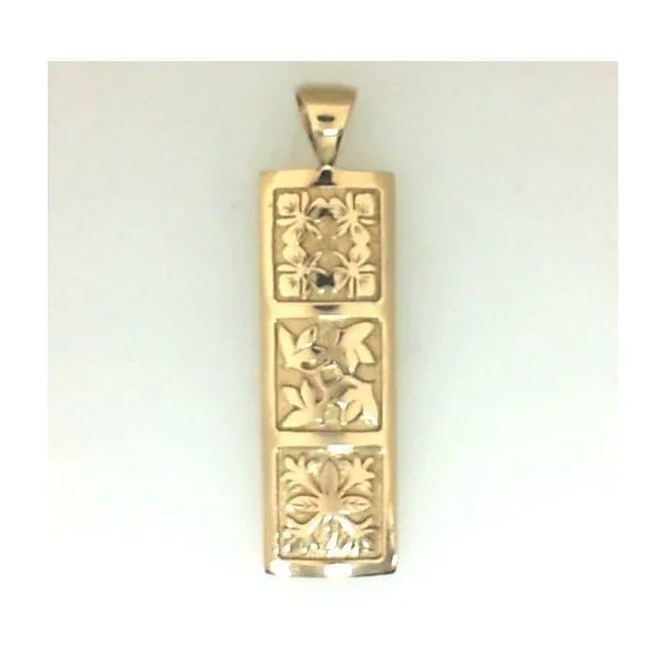 Hawaiian vertical pendant top